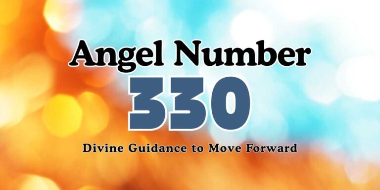 330 Angel Number Meaning Divine Guidance to Move Forward