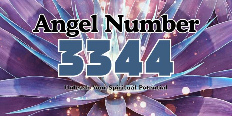 3344 Angel Number Meaning Unleash Your Spiritual Potential