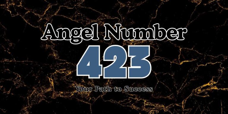 Angel Number 423 Meaning Your Path to Success