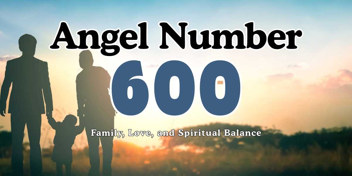 Angel Number 600 Meaning Family, Love, and Spiritual Balance