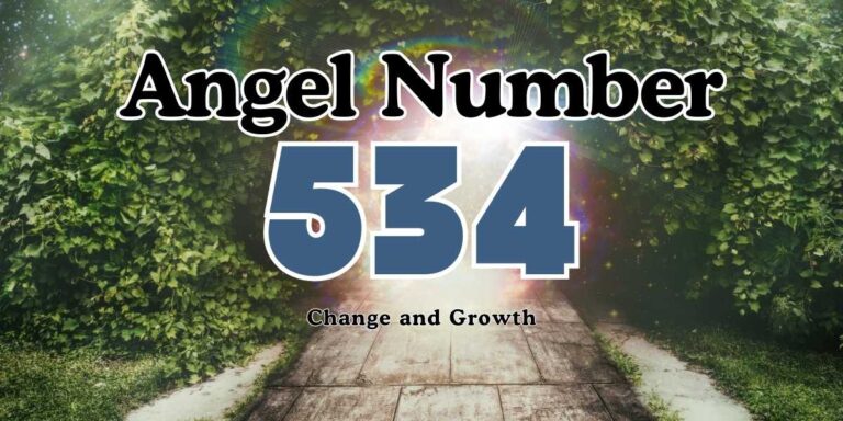 Angel Number 534 Meaning Change and Growth