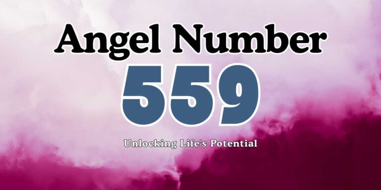 Hidden Meaning of Angel Number 559 Unlocking Life's Potential