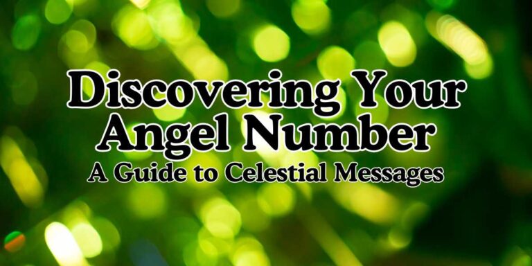 Discovering Your Angel Number A Guide to Celestial Messages