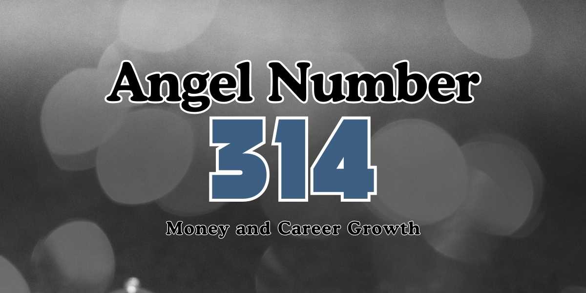 Angel Number 314 Meaning Money and Career Growth