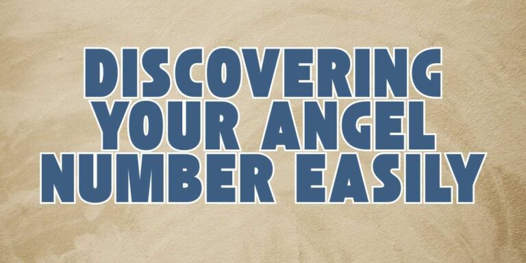 Discovering Your Angel Number Easily